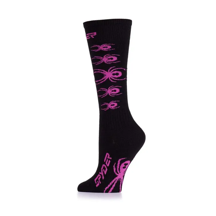 Spyder Socks Bug Liner Pink 8211 Kids