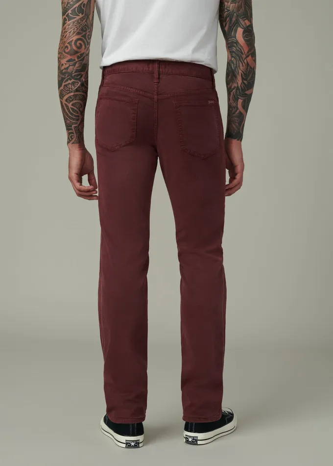 STRAIGHT NARROW Joe8217s Jeans Men THE BRIXTON TWILL Merlot