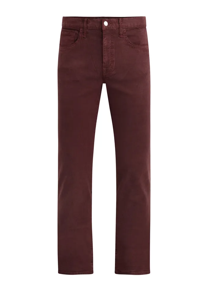 STRAIGHT NARROW Joe8217s Jeans Men THE BRIXTON TWILL Merlot