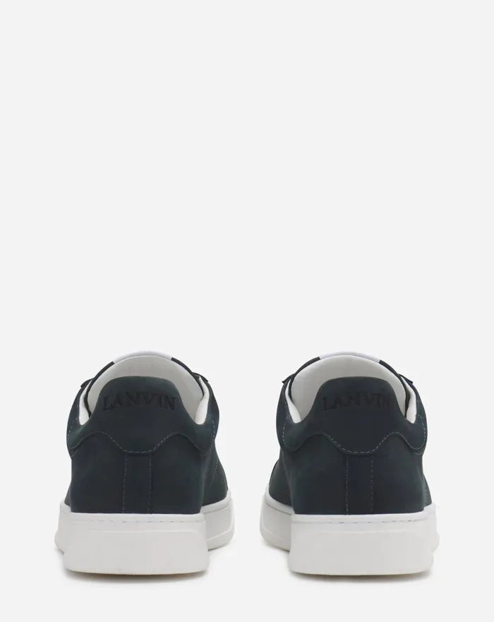 Suede Ddb0 Sneakers Navy Blue Men Lanvin Sneakers