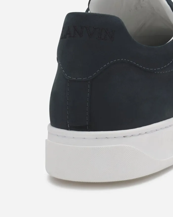 Suede Ddb0 Sneakers Navy Blue Men Lanvin Sneakers