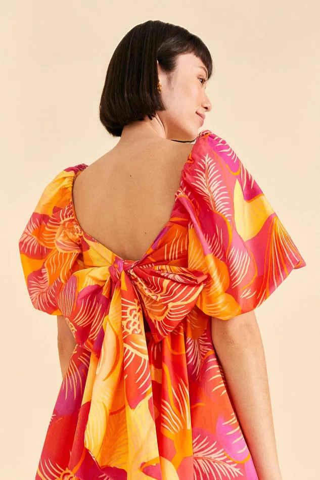 Summer Garden Ombre Mini Dress Women Farm Rio Mini Dresses