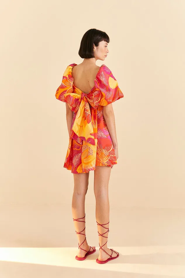 Summer Garden Ombre Mini Dress Women Farm Rio Mini Dresses