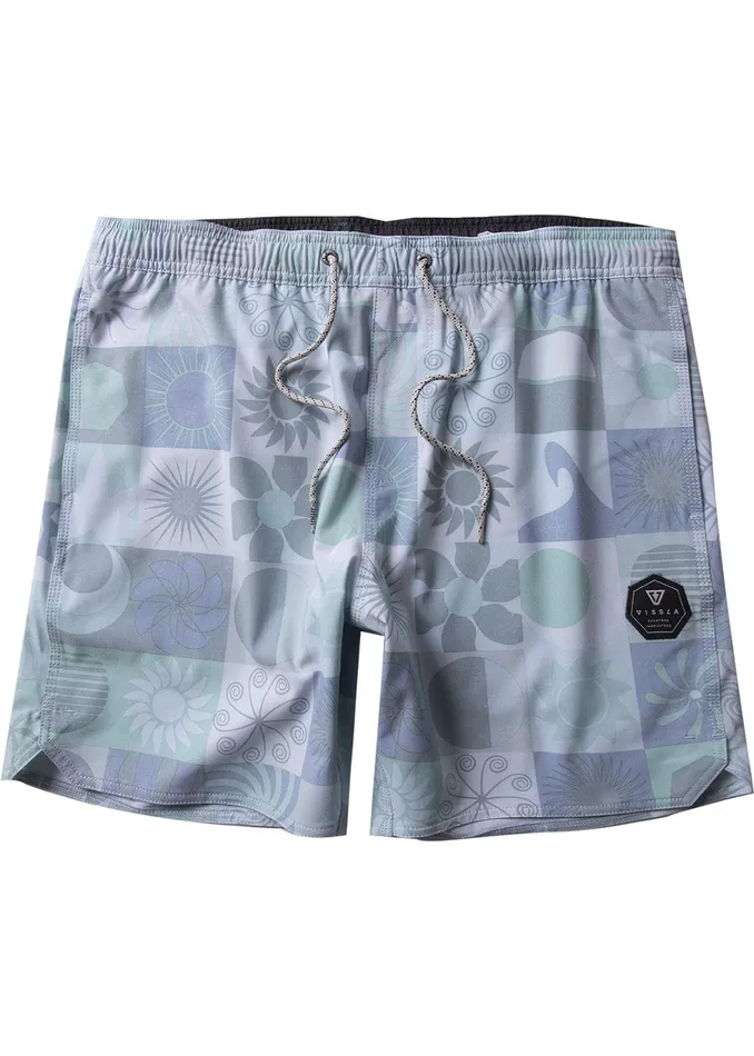 Sun Dialed 1758243 Ecolastic Aqua Men Boardshorts Vissla