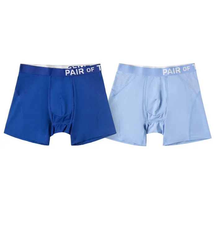 Supercool Boxer Briefs Blue Underwear 2 Pack Men Pair Of Thieves Boxer Briefs