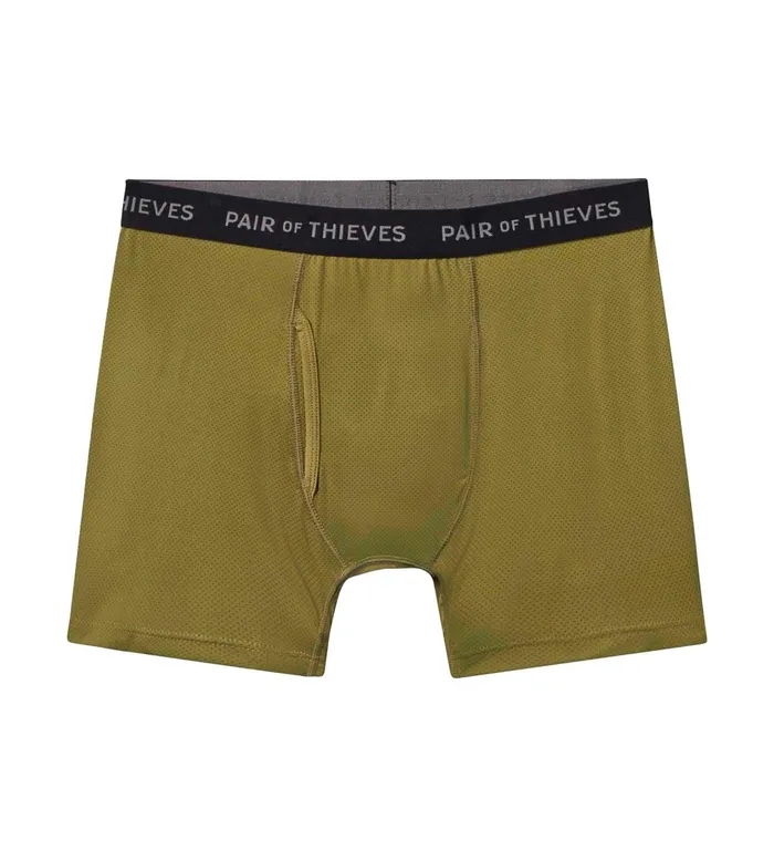 Superfit Boxer Briefs Seaweed Black Grey Underwear 2 Pack Men Pair Of Thieves Boxer Briefs