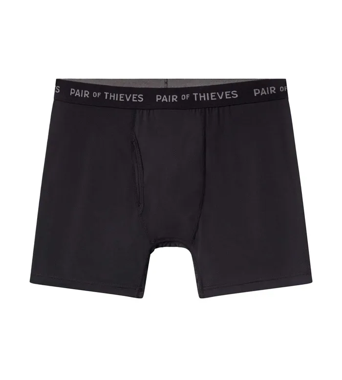 Superfit Boxer Briefs Seaweed Black Grey Underwear 2 Pack Men Pair Of Thieves Boxer Briefs