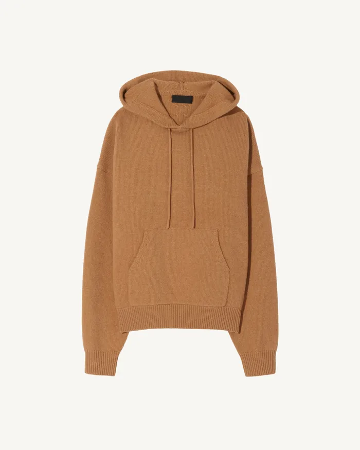 Sweaters Nili Lotan Men DAGEN HOODIE Charcoal