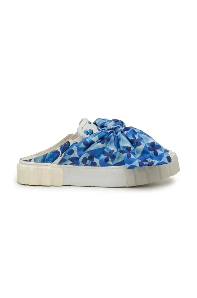 Sweet Rio Mule Sneaker With Bow Women Farm Rio Boots and Sneakers