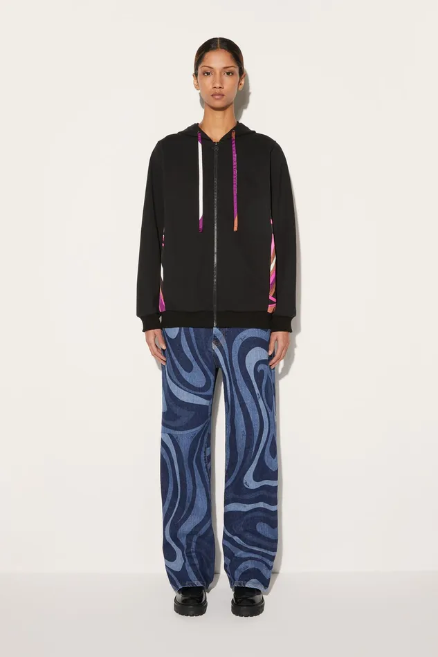 TShirts And Sweatshirts Women PUCCI IridePrint Hoodie