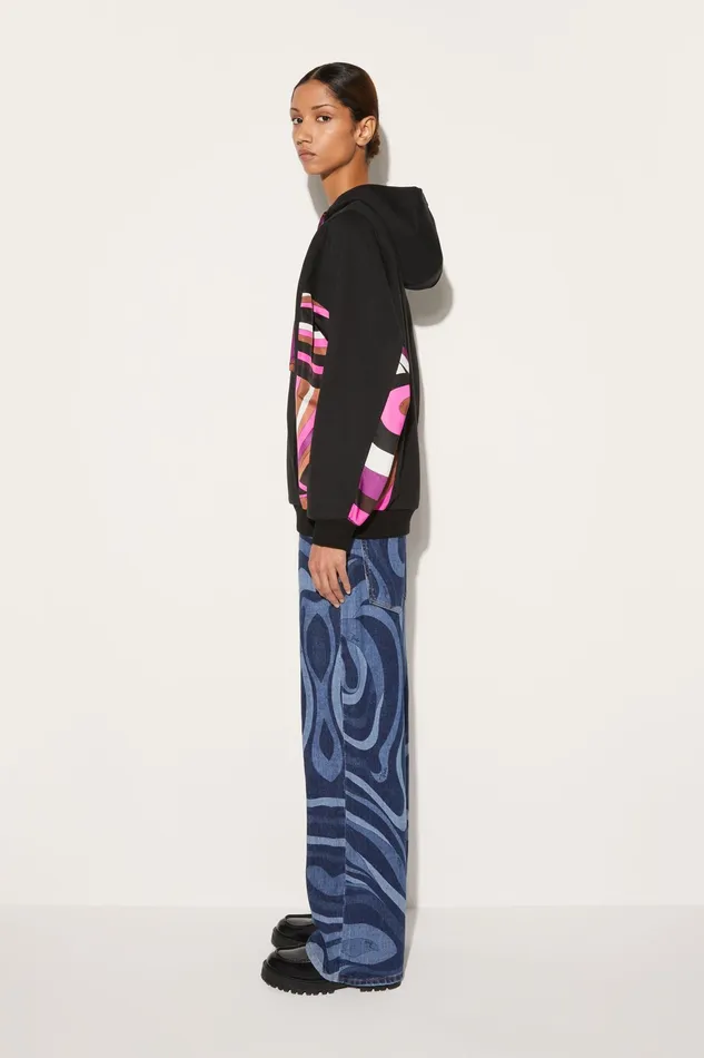 TShirts And Sweatshirts Women PUCCI IridePrint Hoodie