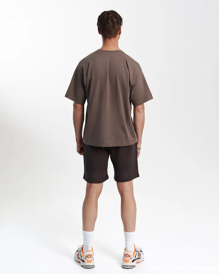 TShirts Colorfulstandard Men Oversized Organic TShirt 8211 Red Tangerine