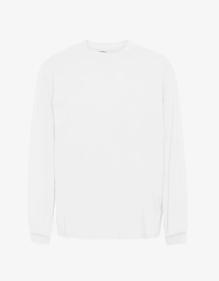 TShirts Women Colorfulstandard Oversized Organic LS TShirt 8211 Optical White