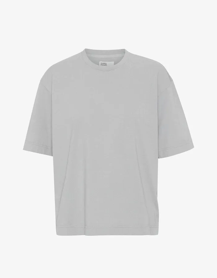 TShirts Women Colorfulstandard Oversized Organic TShirt 8211 Limestone Grey