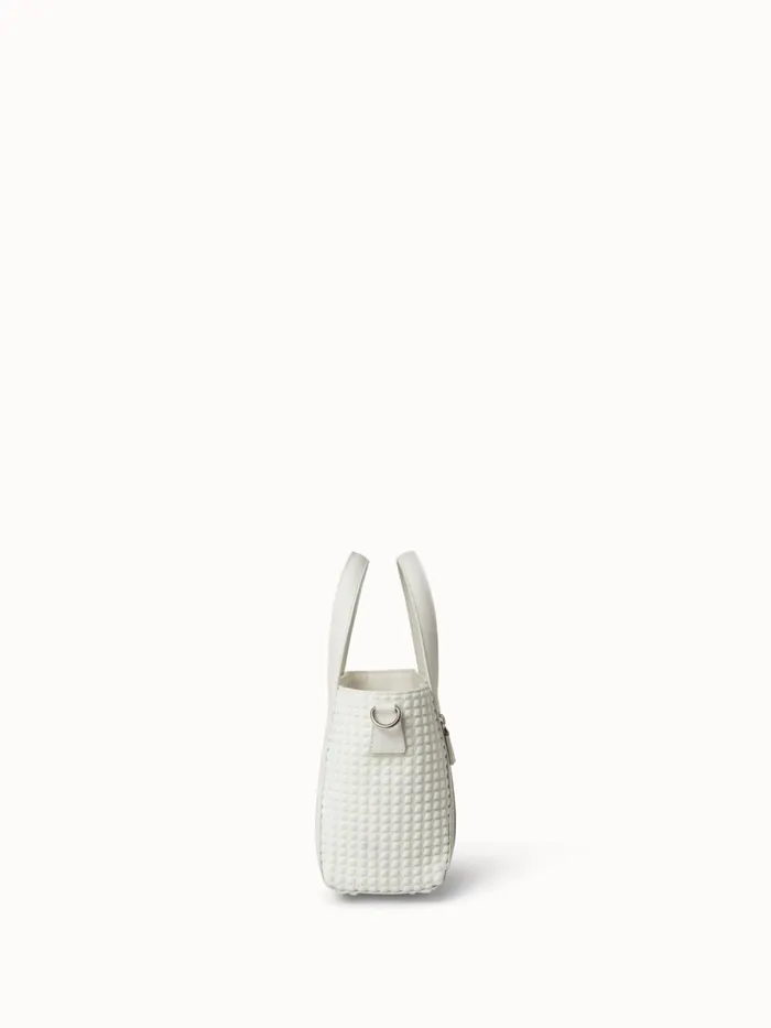 Techno Trapezoid Little Alexa Bag White Women Akris Crossbody Bags