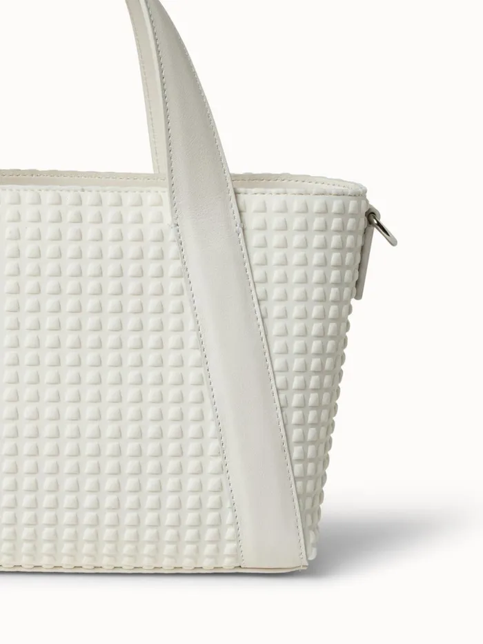 Techno Trapezoid Little Alexa Bag White Women Akris Crossbody Bags