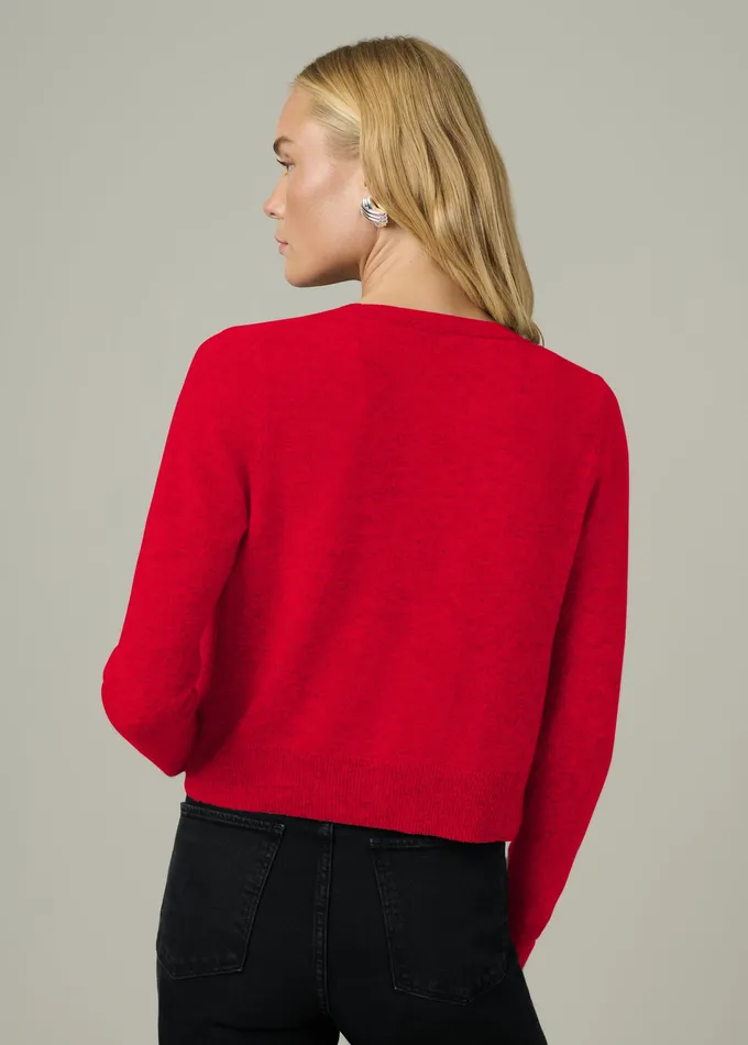 THE DANI CASHMERE CARDIGAN Holiday Red Sweaters Joe8217s Jeans Women