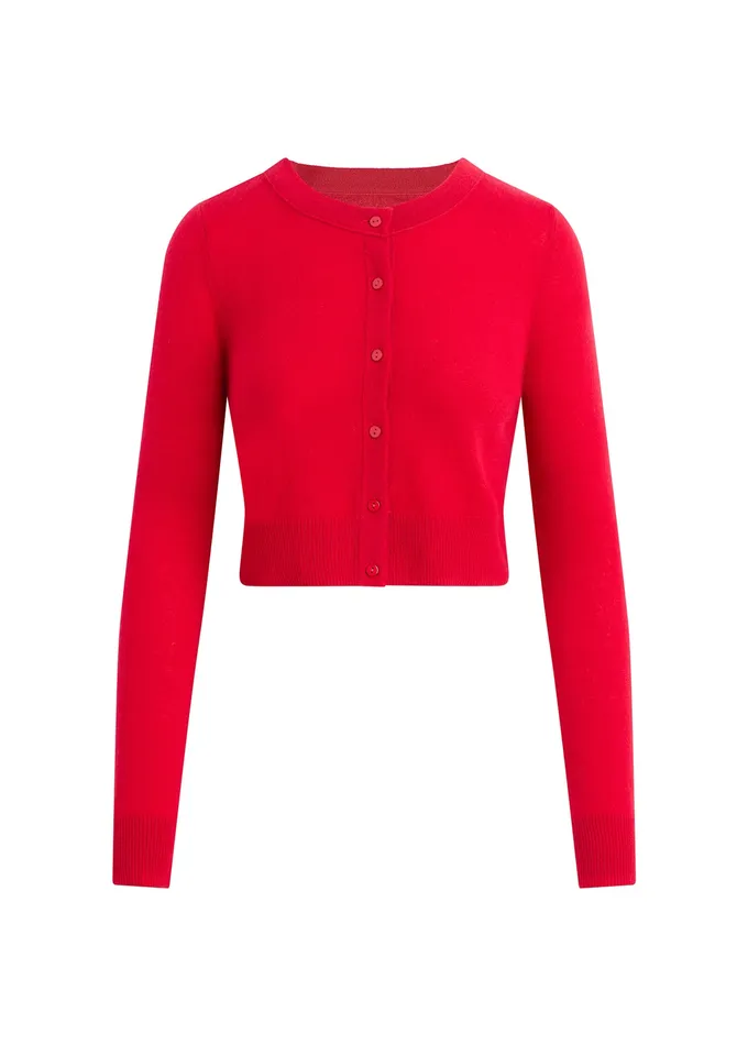 THE DANI CASHMERE CARDIGAN Holiday Red Sweaters Joe8217s Jeans Women