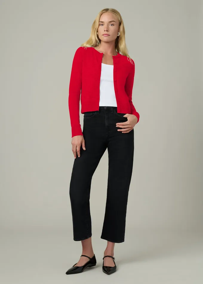 THE DANI CASHMERE CARDIGAN Holiday Red Sweaters Joe8217s Jeans Women