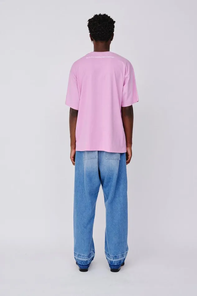 The Staff Tee Logo M 8211 Fuchsia Pink Men Won Hundred Tshirts and Tops