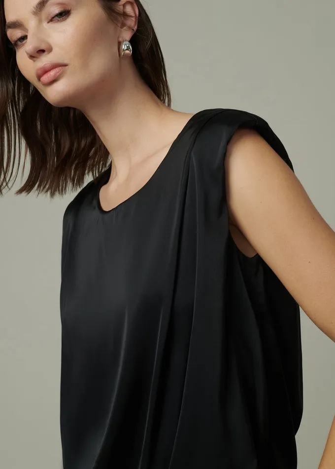 THE VICTORIA SLEEVELESS TOP Black Tops Joe8217s Jeans Women