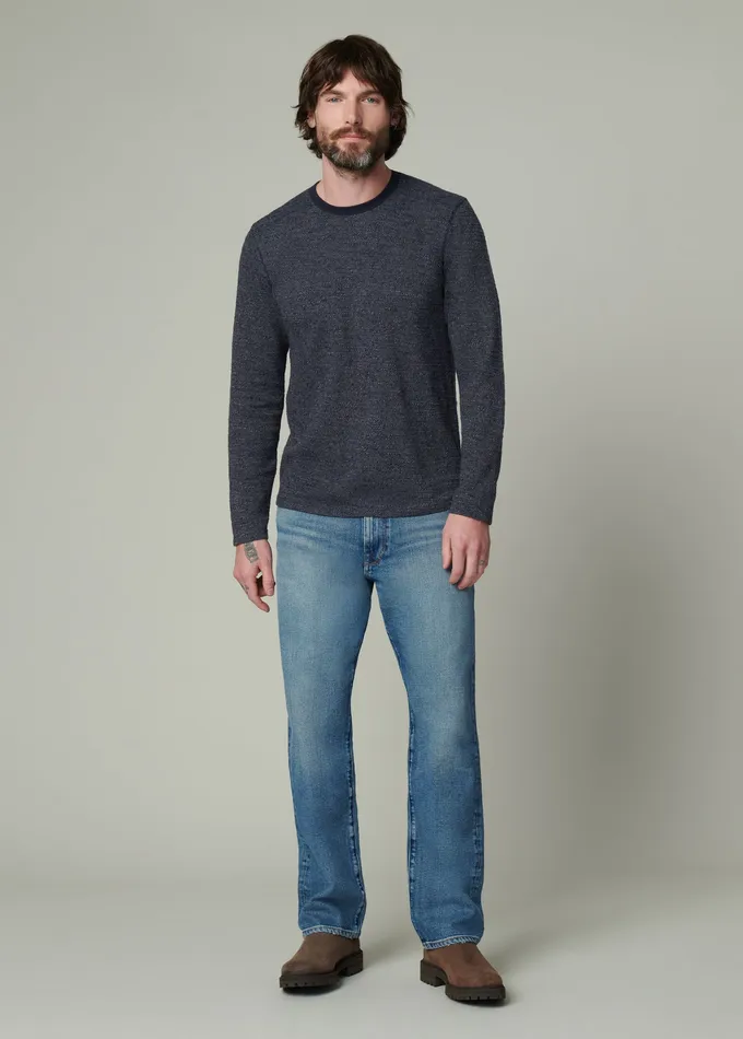 Tops Tees TATE LONG SLEEVE CREWNECK Night Sky 8211 Joe8217s Jeans Men