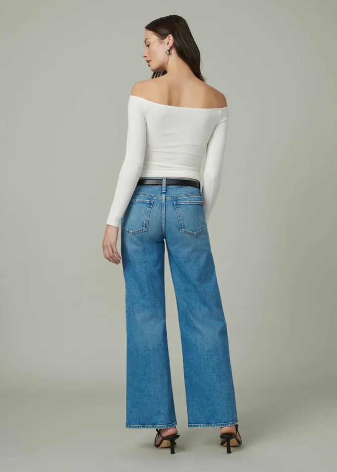 Tops Women Joe8217s Jeans THE DEVIN OFF THE SHOULDER TOP Ecru