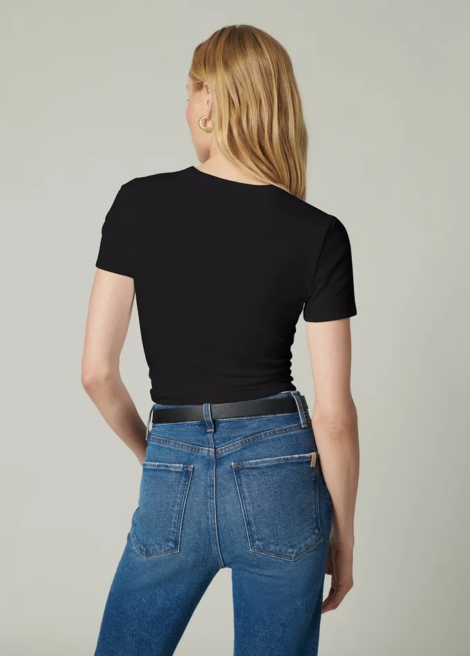 Tops Women THE BABY TEE Black Joe8217s Jeans Tops Women THE BABY TEE Black Joe8217s Jeans