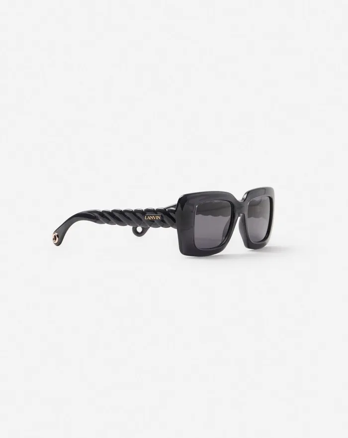 Twist Sunglasses Dark Grey Women Lanvin Sunglasses