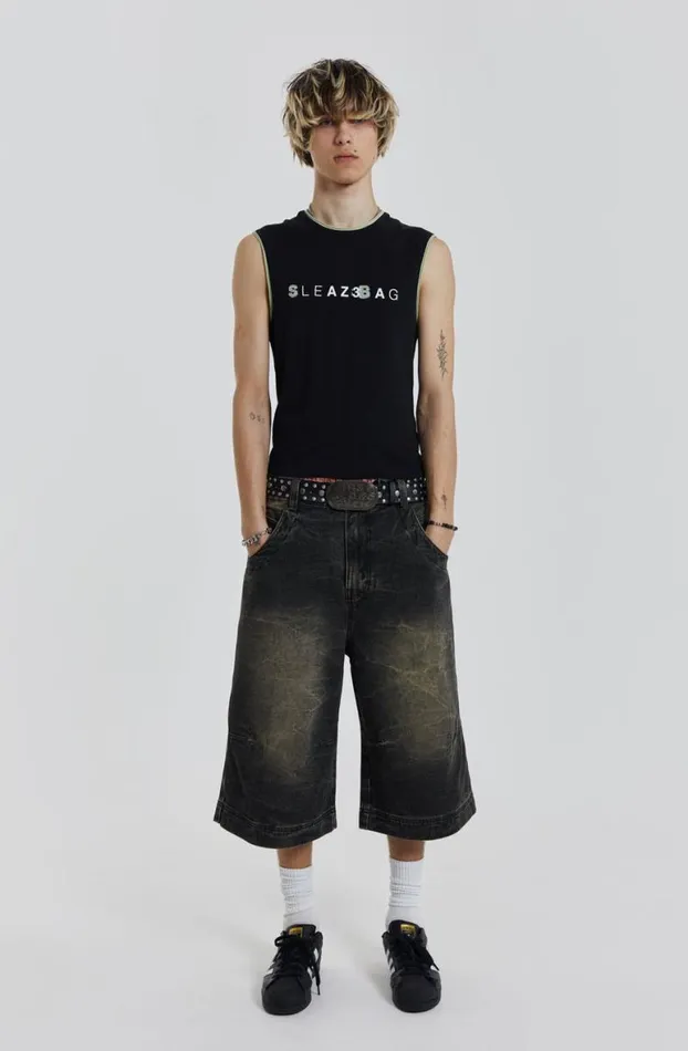 Vests Men Jaded London Sleazebag Tank Top