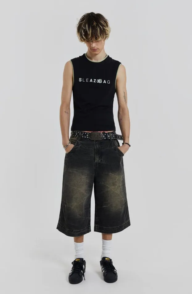 Vests Men Jaded London Sleazebag Tank Top