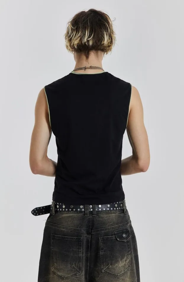 Vests Men Jaded London Sleazebag Tank Top