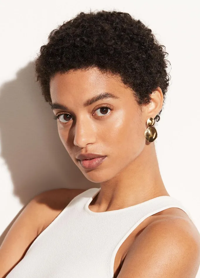 Vince Jewelry Women AGMES Short Stella Earrings Gold