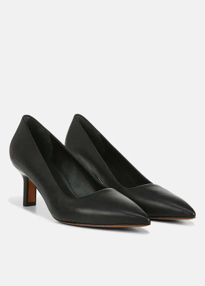 Vince Loafers and Mules Women Paris Leather Pump Black