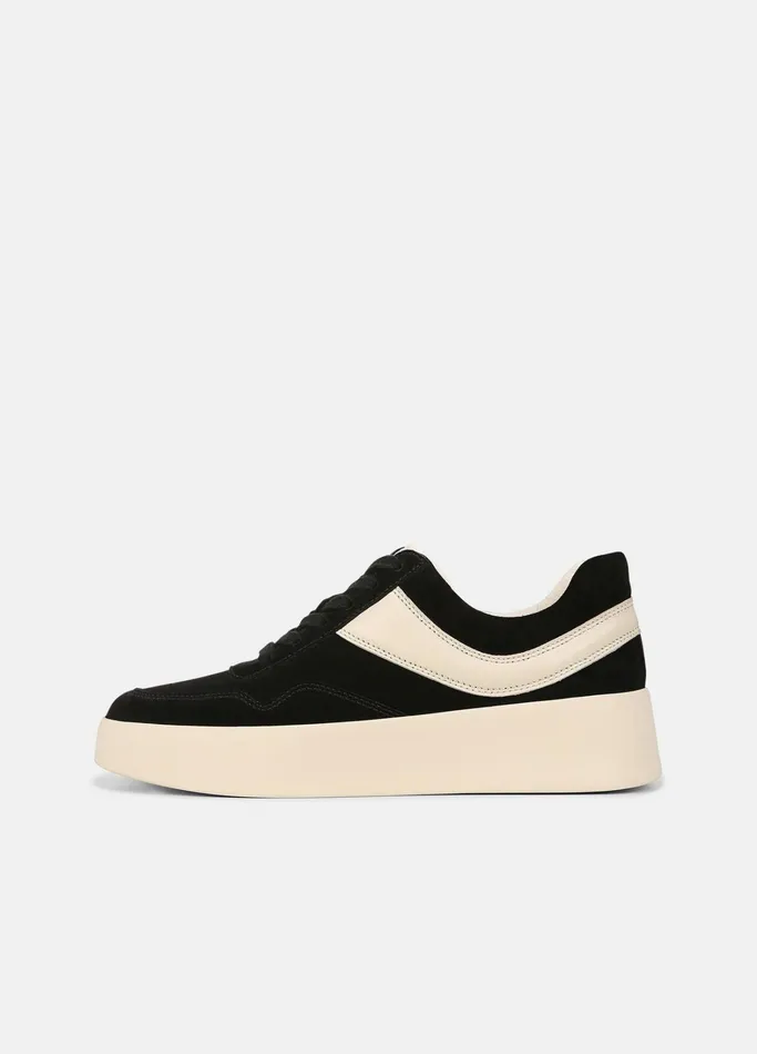 Vince Loafers and Mules Women Warren Court Leather Sneaker Black