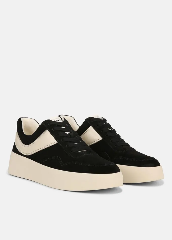 Vince Loafers and Mules Women Warren Court Leather Sneaker Black