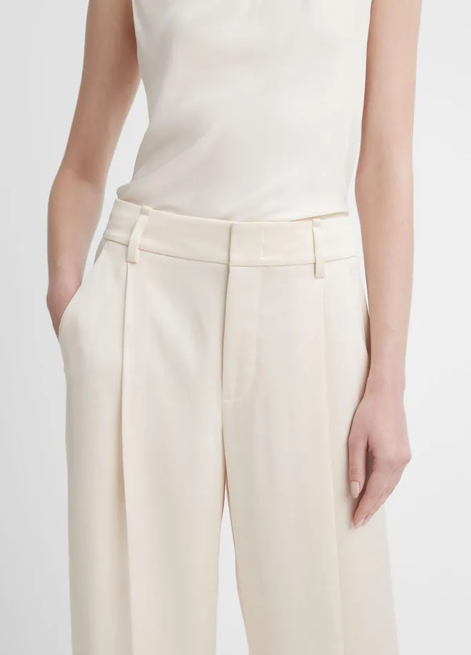 Vince Pants and Shorts Women Satin WideLeg Pant Enoki