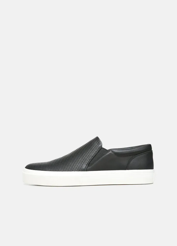 Vince Sneakers Men Fletcher Leather Sneaker Black