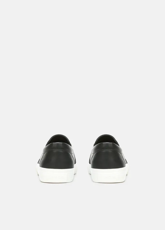 Vince Sneakers Men Fletcher Leather Sneaker Black