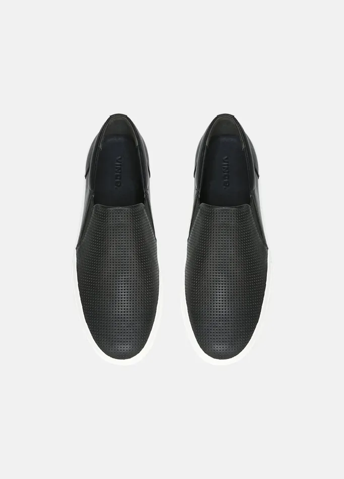 Vince Sneakers Men Fletcher Leather Sneaker Black