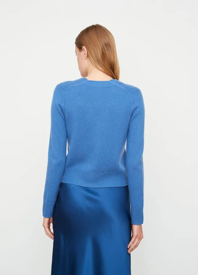 Vince Sweaters Women Cashmere FlatPlacket Cardigan Riverine