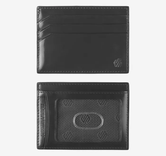 Wallets Johnston and Murphy Men Hudson Weekender Case Black BrushOff