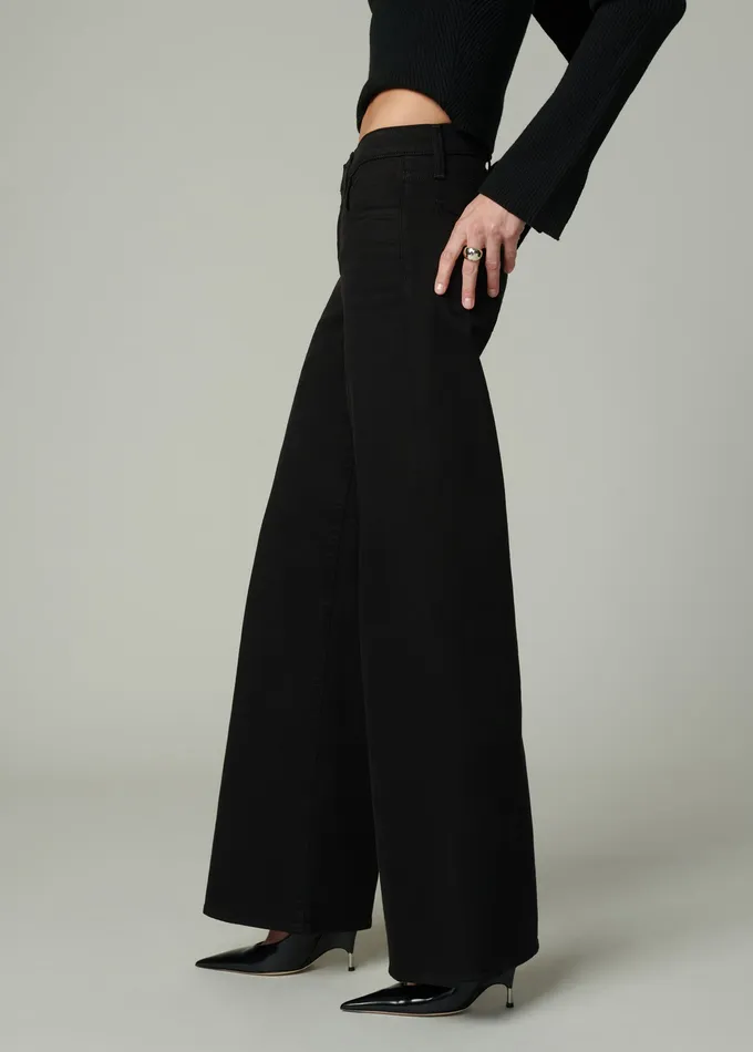 Wide Leg Joe8217s Jeans Women THE LOU LOU Black