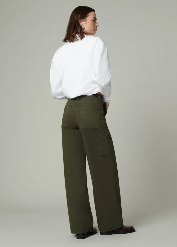 Wide Leg Women THE CHLOE UTILITY WIDE LEG Forest Night Joe8217s Jeans