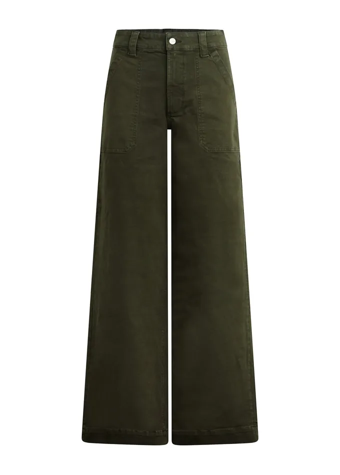 Wide Leg Women THE CHLOE UTILITY WIDE LEG Forest Night Joe8217s Jeans