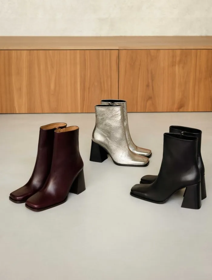 Wilma Cabernet Women Bobbies Ankle Boots