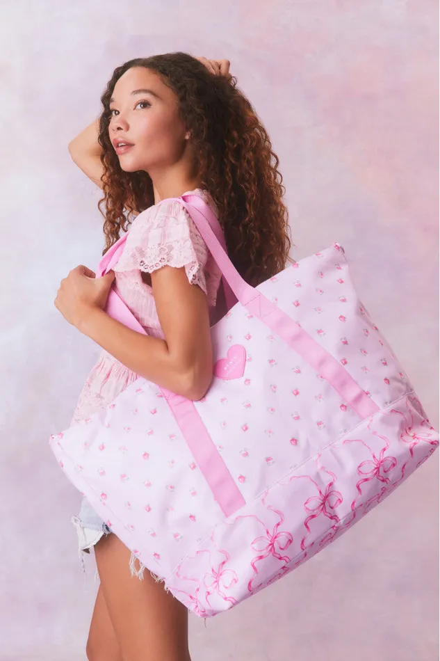 Women Active LoveShackFancy State Graham Xl Tote Luna Rose