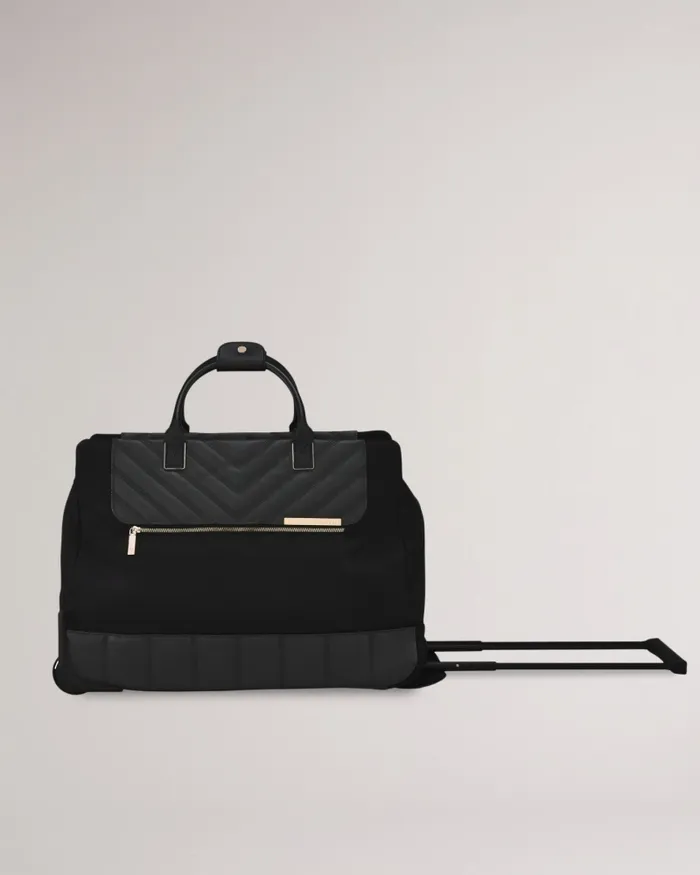 Women ALAIA 8211 Softside Trolley Duffle Bag Black Ted Baker Suitcases and Travel Bags Women ALAIA 8211 Softside Trolley Duffle Bag Black Ted Baker Suitcases and Travel Bags