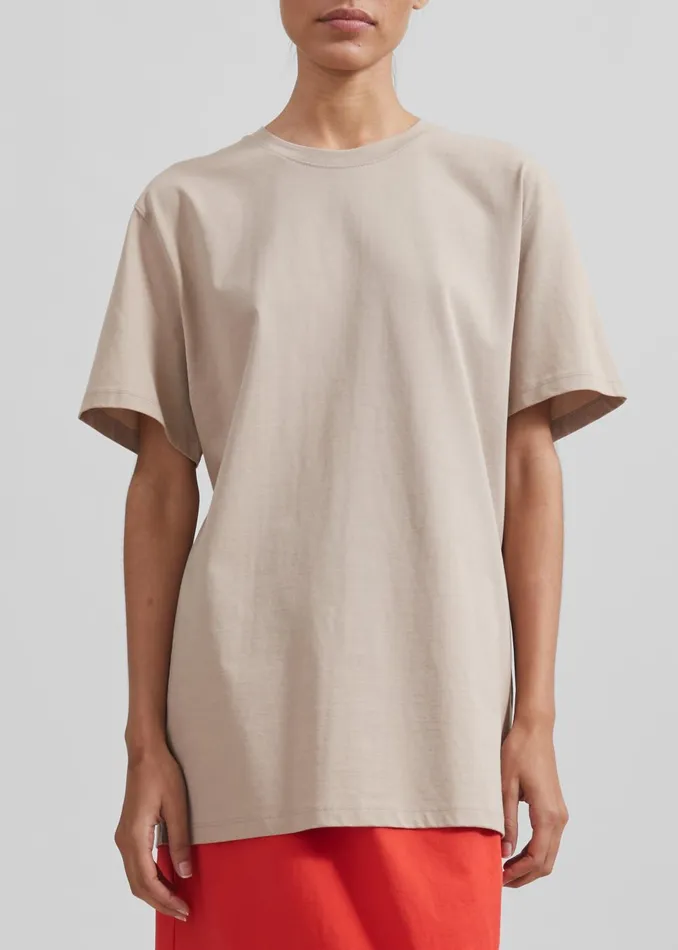 Women Azaro Tee 8211 Beige The Frankie Shop Tops