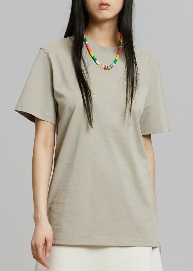 Women Azaro Tee 8211 Beige The Frankie Shop Tops